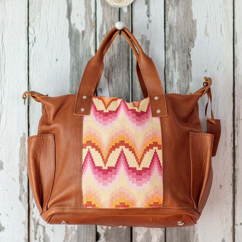 BNIB Nena and Co H&S 🌙  MOON 🌙 bag huipil CDB